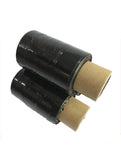 Black Mini Pallet Stretch Shrink Wrap Parcel Packing Cling Film 100mm X 150 meter - Till Rolls Global 
